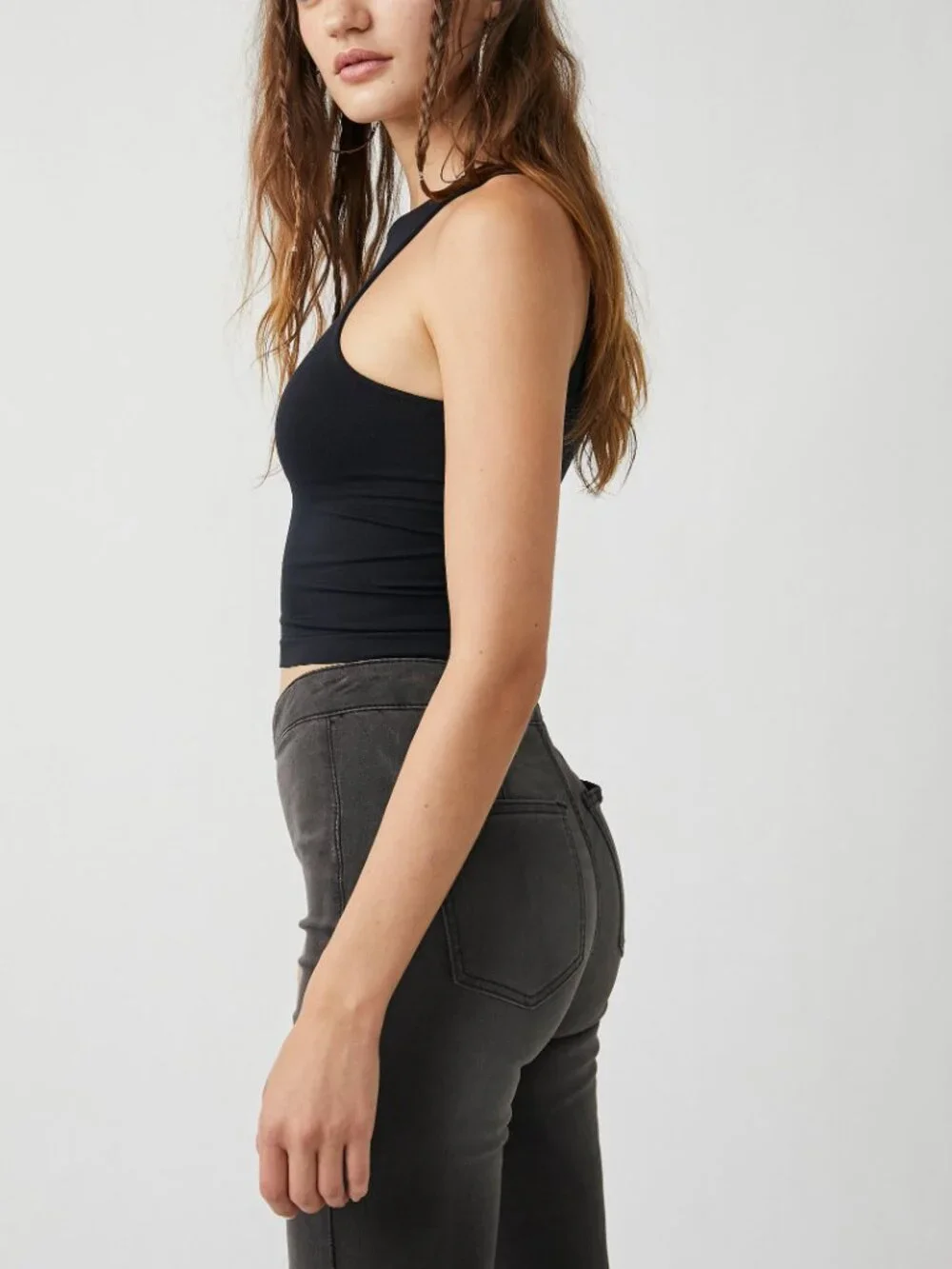 🆕 FREE PEOPLE Clean Lines Cami / Black